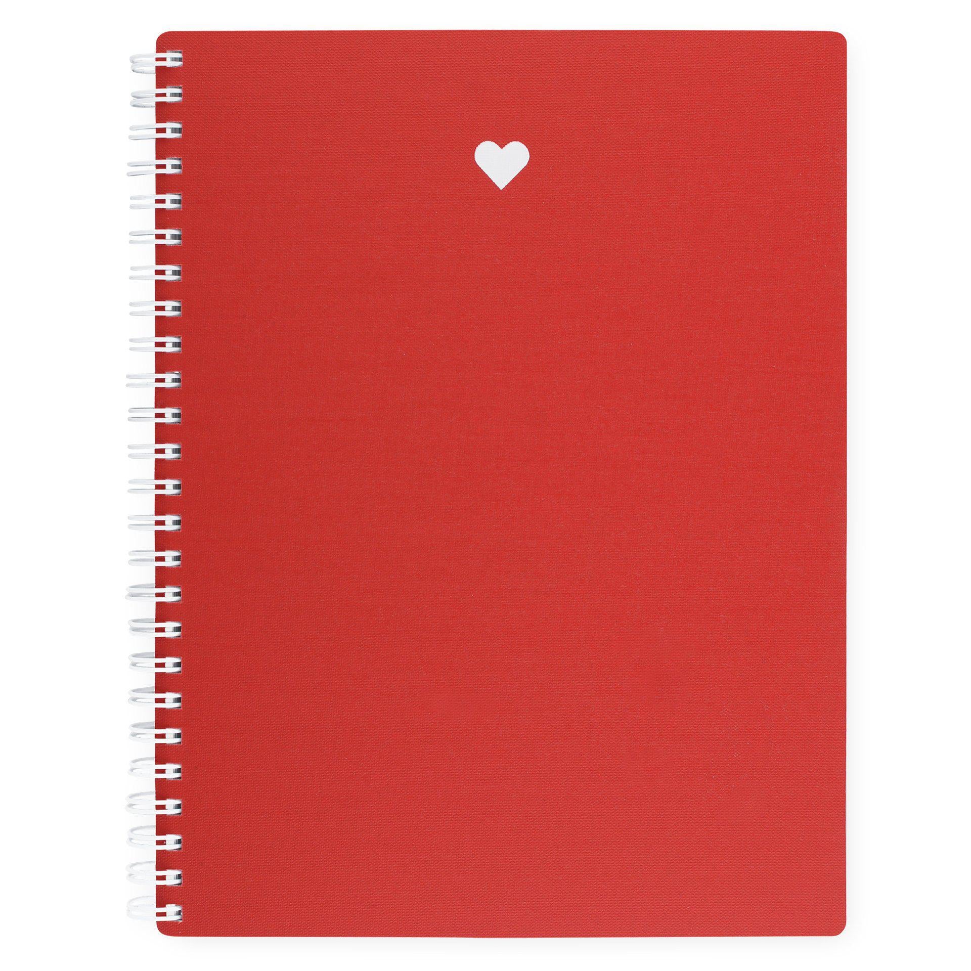 Strawberry Heart Blank Notebook – Altar Tattoo