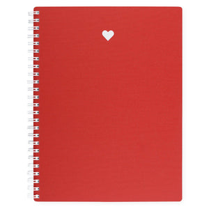 Strawberry Heart Blank Notebook