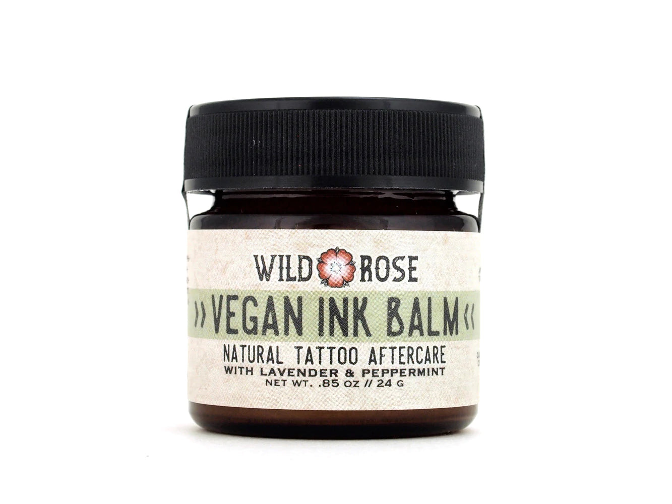 Wild Rose Natural Vegan Tattoo Aftercare - Ink Balm