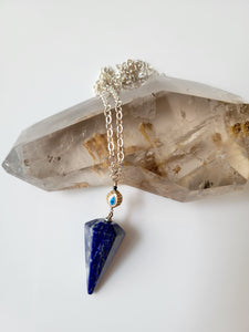 Third Eye Lapis Lazuli Pendulum