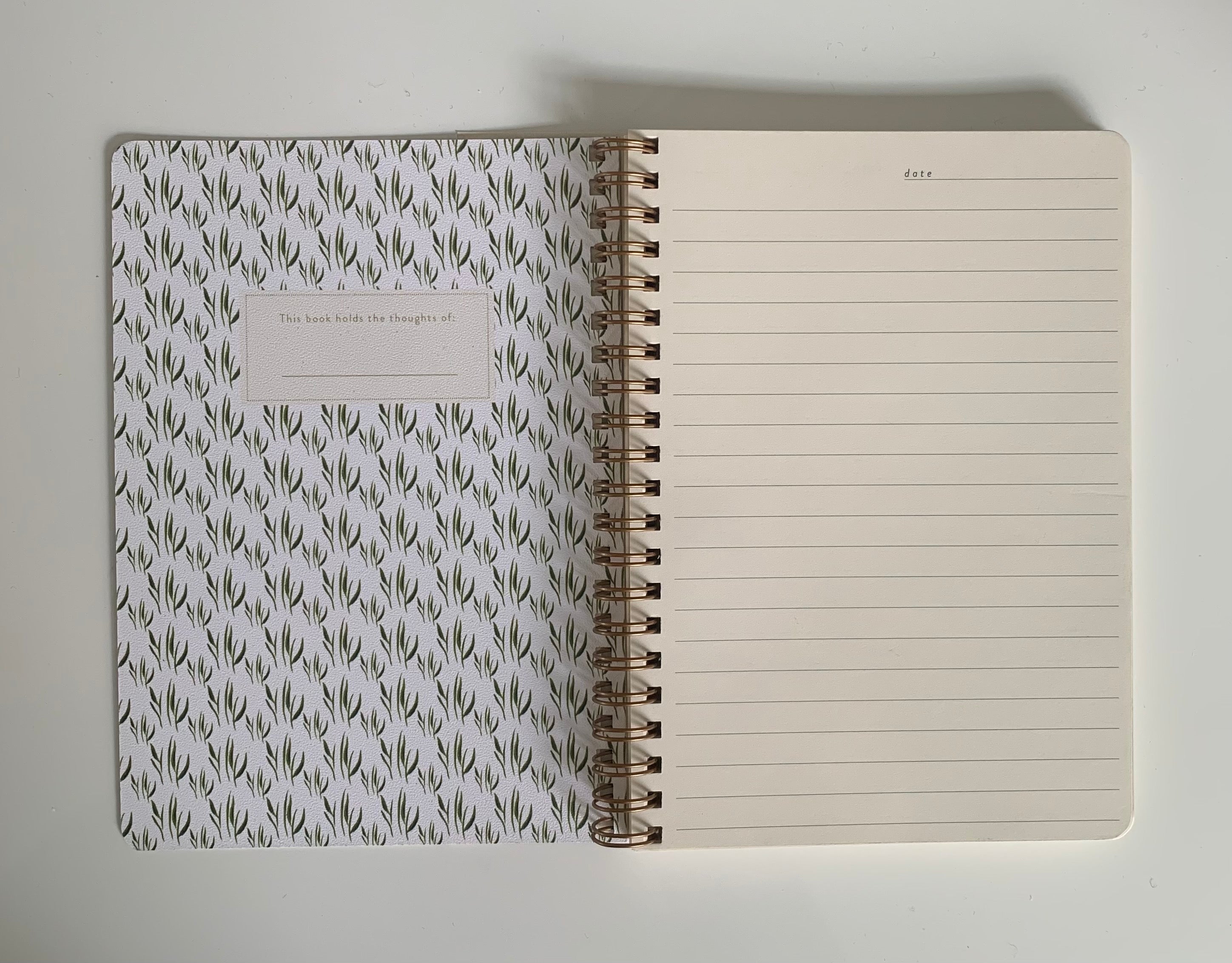 Wildcats Lined Handmade Notebook | 5x7