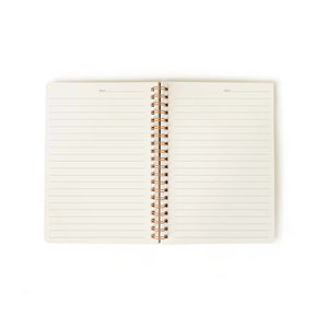 Retro Tile Lined Handmade Notebook